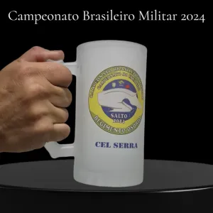 Caneco de Chopp 473ml - Campeonato Brasileiro Militar de Saltos 2024 -2º LOTE